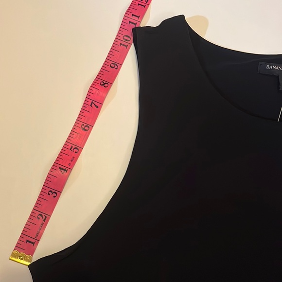 Banana Republic Black Maxi Dress with High Side Slit - Picture 8 of 9